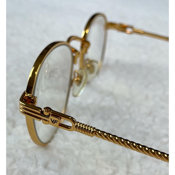 VINTAGE FRAMES • Limited Edition 18k Signature Series Round Prescription Glasses - Picture 7 of 16